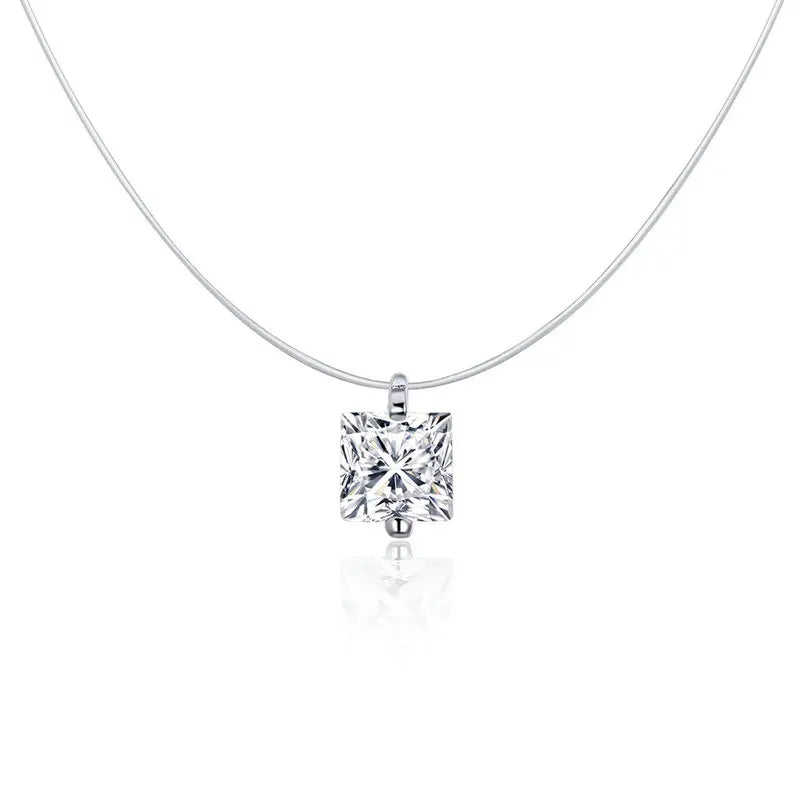 Invisible Chain Necklaces