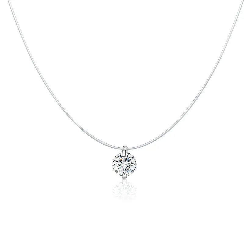 Invisible Chain Necklaces