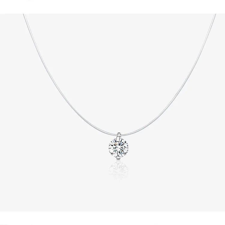 Invisible Chain Necklaces